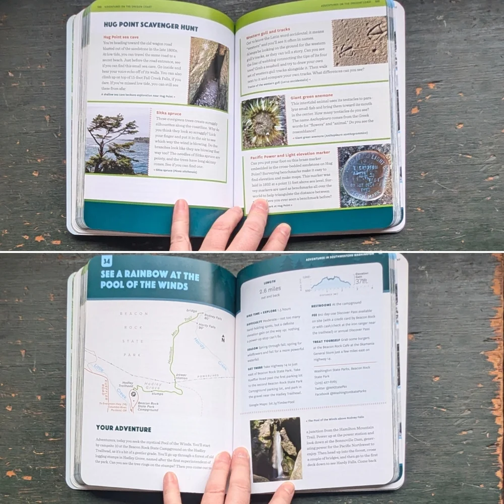 Oregon & Washington 50 Hikes with Kids book by Wendy Gorton, Like New - Picture 8 of 10